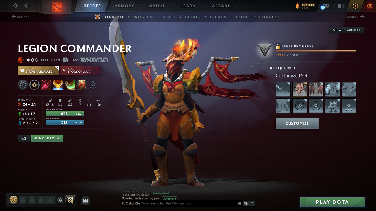 Legend IV | MMR: 3482 - Behavior: 8381 - Communication: 8381