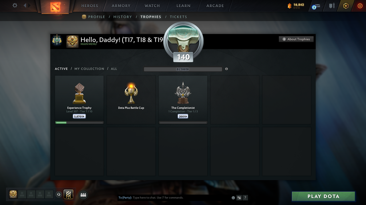 Archon I | MMR: 2322- Behavior: 9550 - Communication: 9550