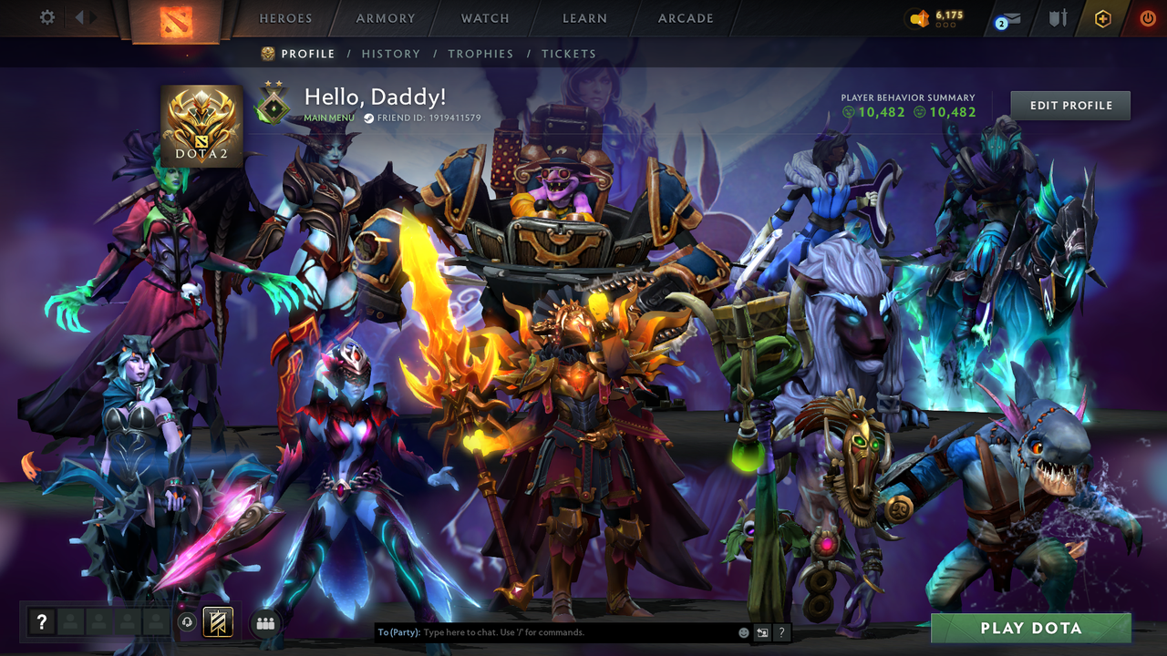 Herald II | MMR: 124 - Behavior: 10482 - Communication: 10482