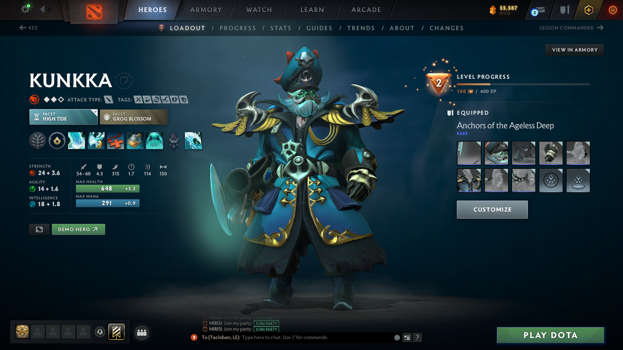 Ancient I | MMR: 3875 - Behavior: 9072 - Communication: 9072