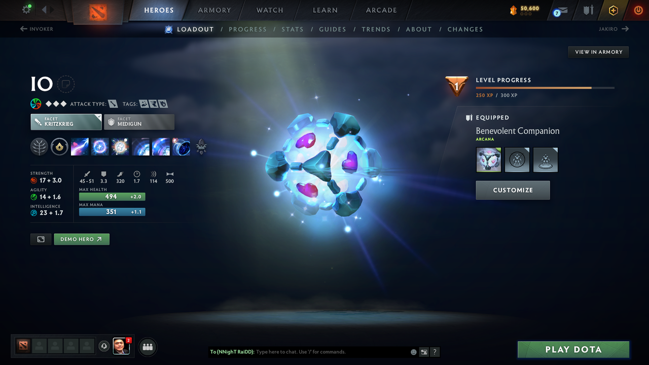 Immortal | MMR: 5722 - Behavior: 9022