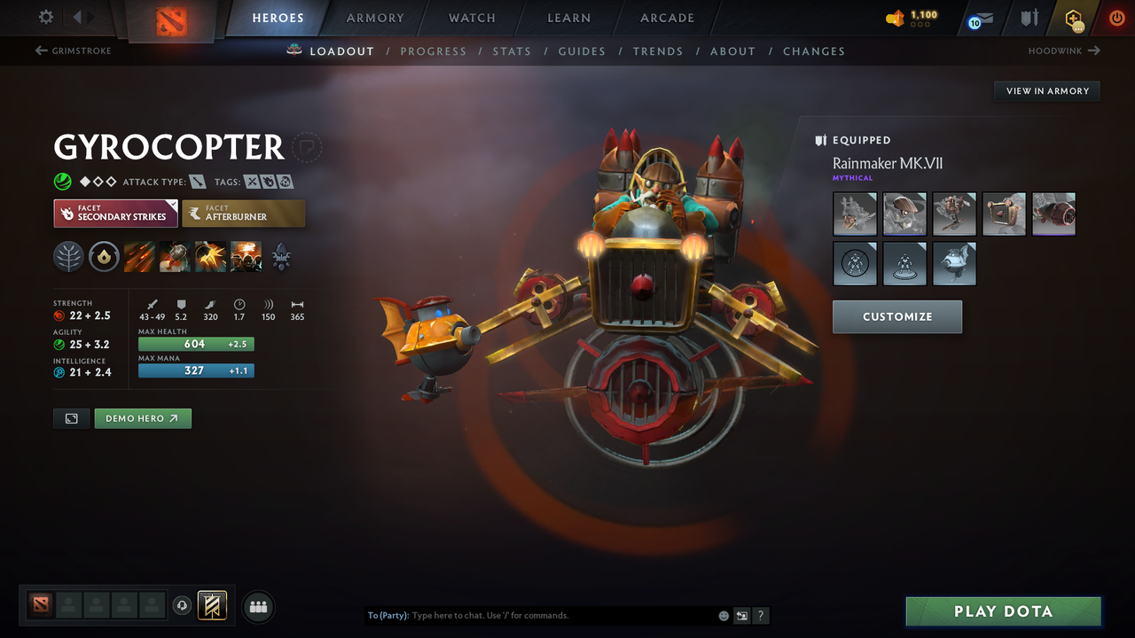 Herald IV - MMR: 501 - Behavior: 10515