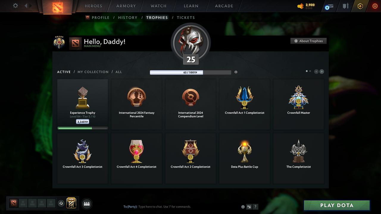 Legend V - MMR: 3775 - Behavior: 11891