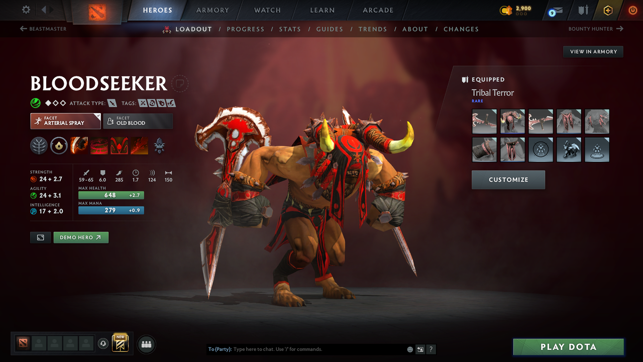 Legend V - MMR: 3775 - Behavior: 11891