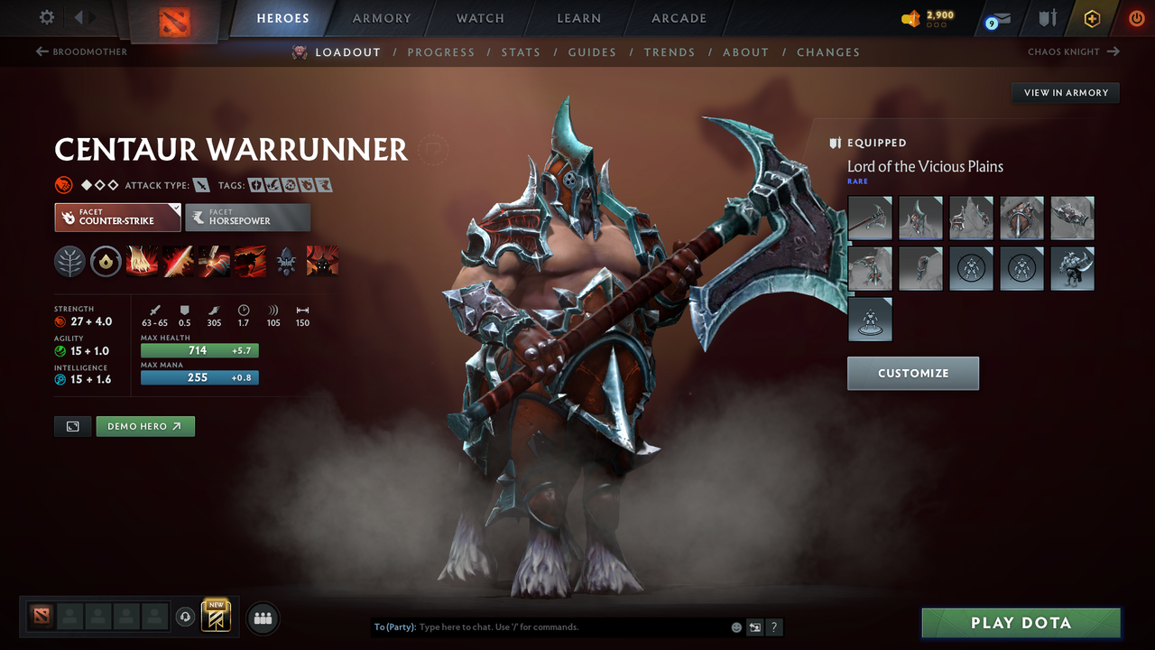 Legend V - MMR: 3775 - Behavior: 11891