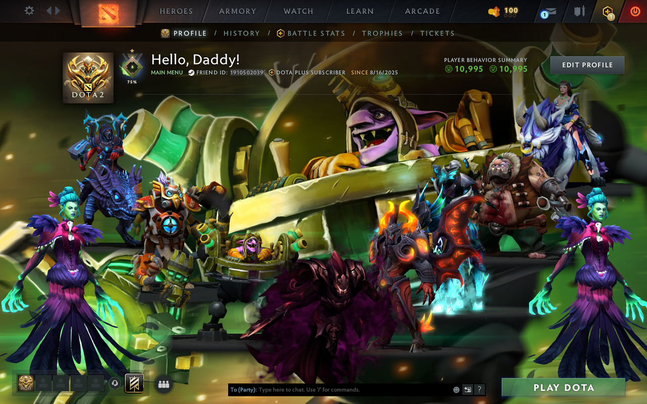 Herald I | MMR: 58 - Behavior: 10995 - Communication: 10995