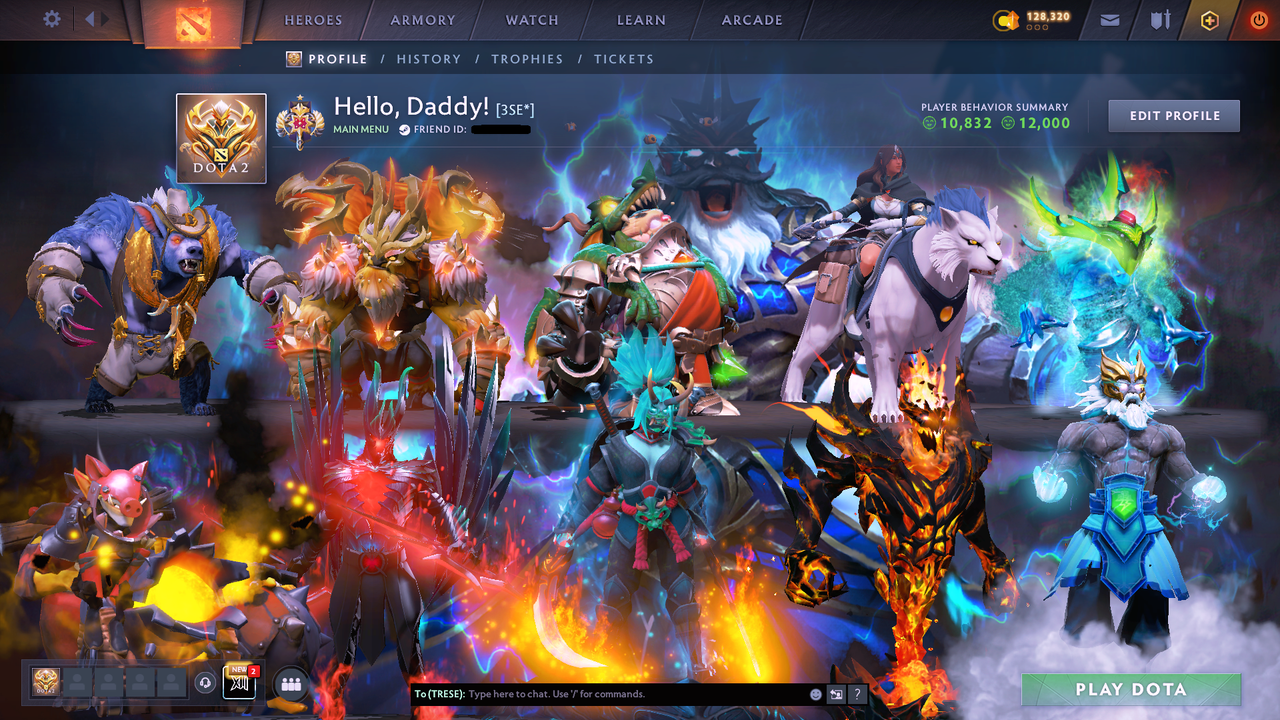 Legend I | MMR: 3057 - Behavior: 12000 - Communication: 10832