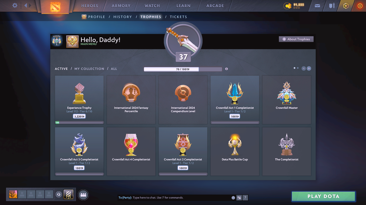 Archon V | MMR: 2904 - Behavior: 10031 - Communication: 10031