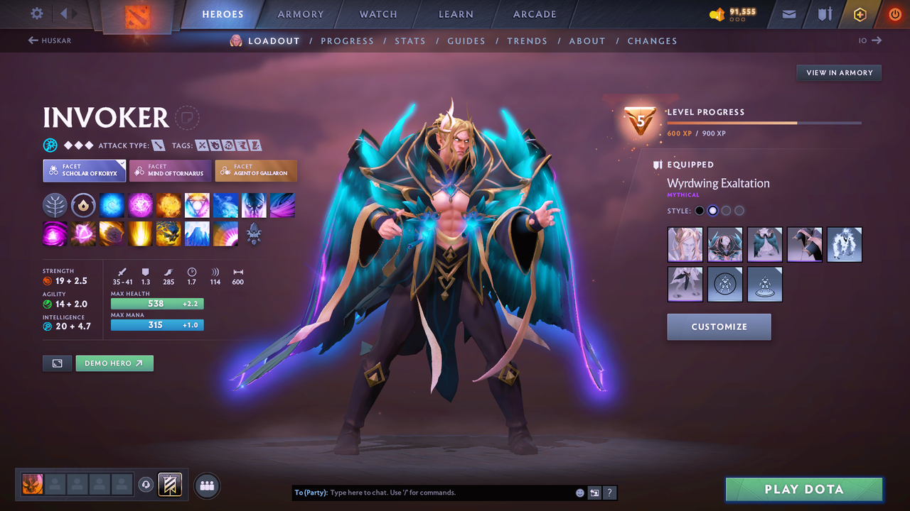 Archon V | MMR: 2904 - Behavior: 10031 - Communication: 10031