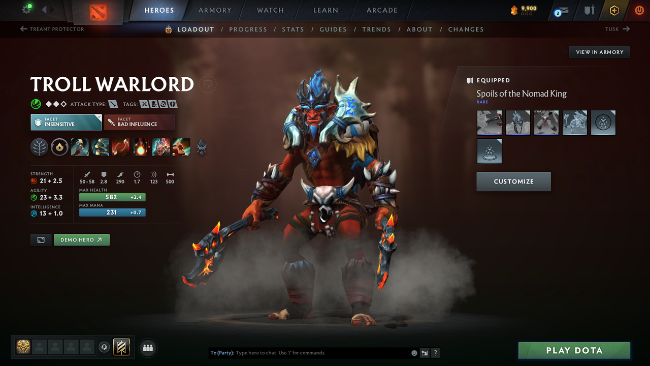Legend IV | MMR: 3541 - Behavior: 9390 - Communication: 9390