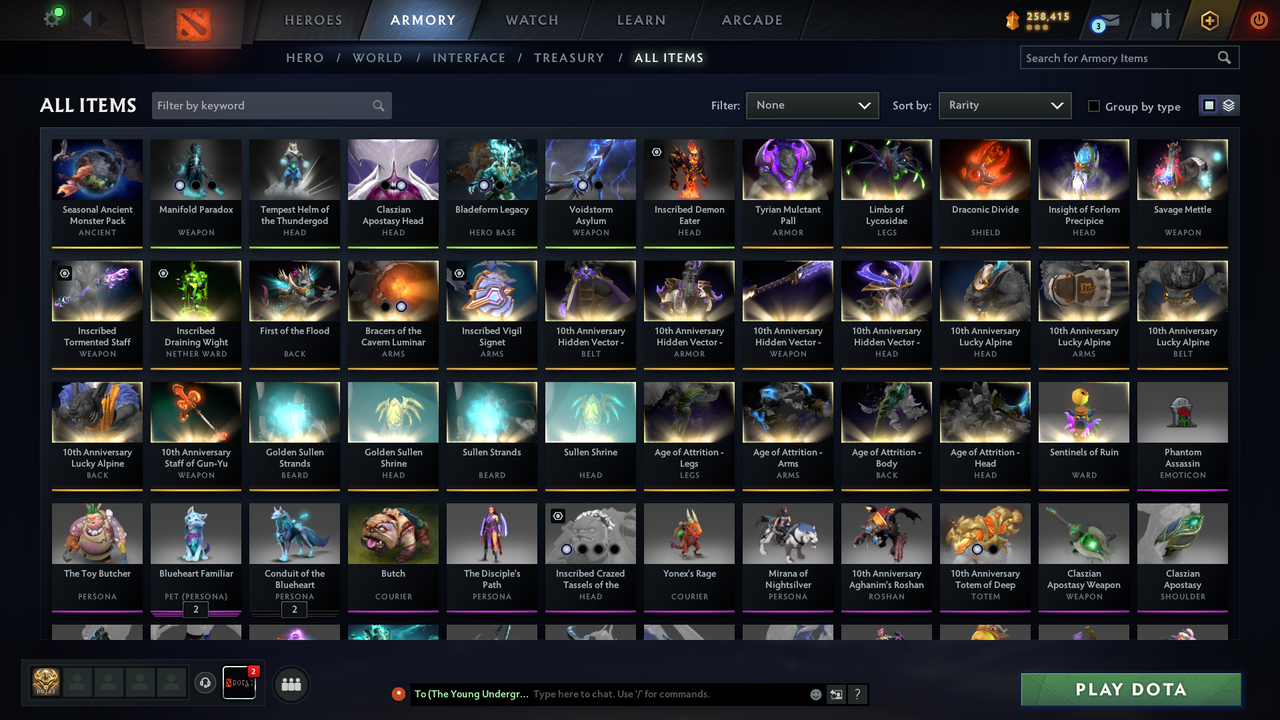 Legend II | MMR: 3225 - Behavior: 11621 - Communication: 11621