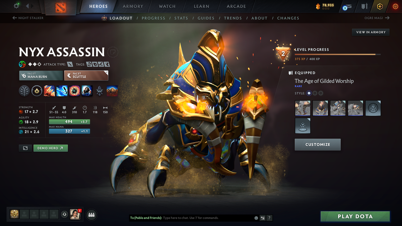 Crusader IV | MMR: 2069 - Behavior: 9311 - Communication: 9311