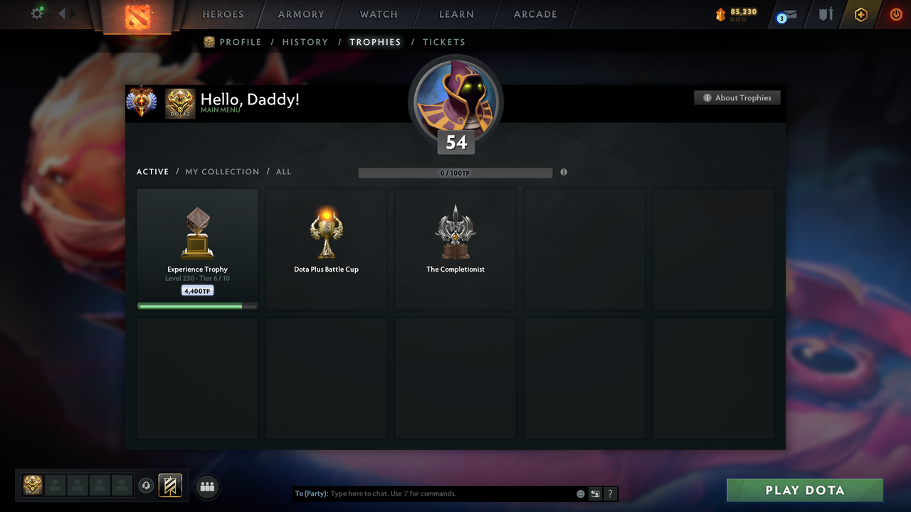 Immortal | MMR: 6034 - Behavior: 11204