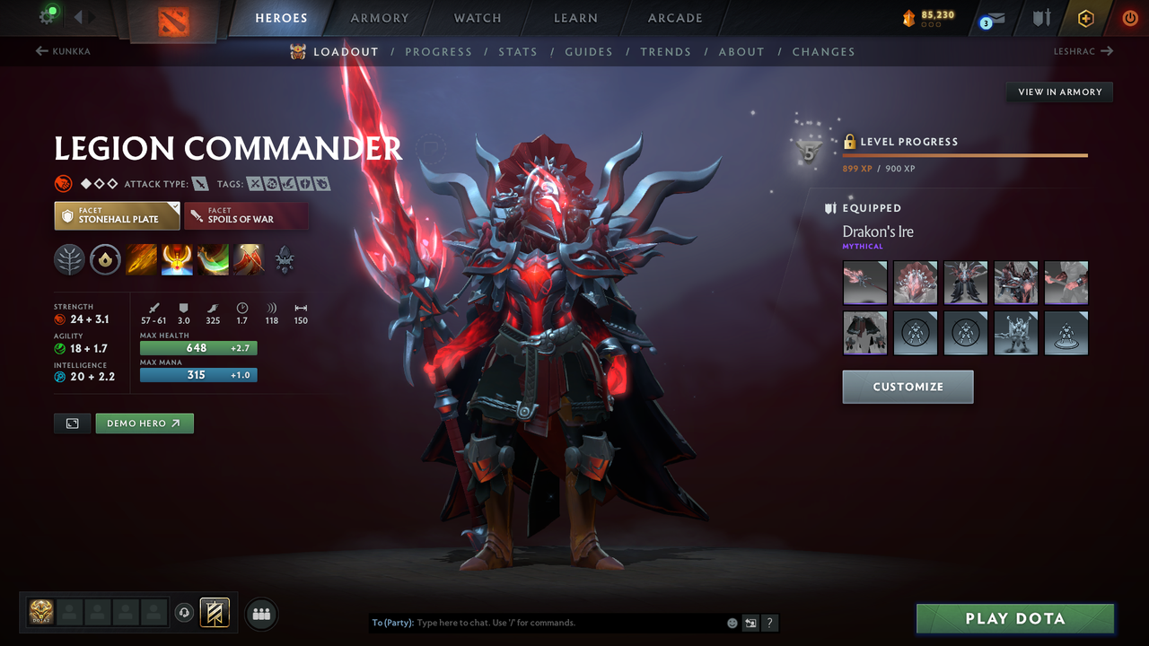 Immortal | MMR: 6034 - Behavior: 11204