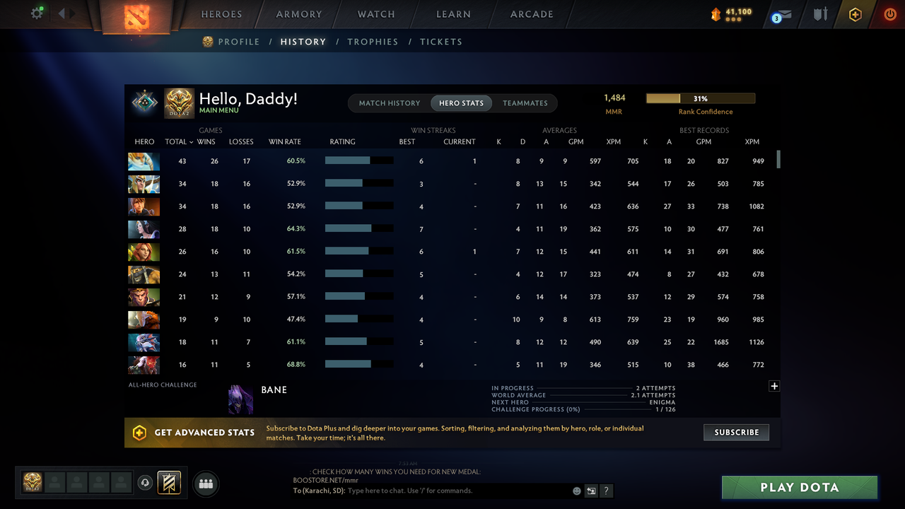 Crusader I | MMR: 1484 - Behavior: 8813 - Communication: 8813
