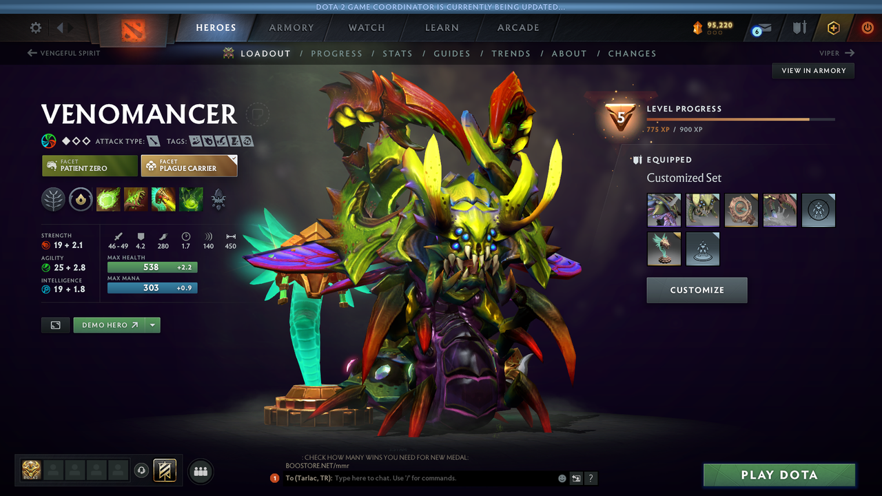 Legend II | MMR: 3304 - Behavior: 11992 - Communication: 11992