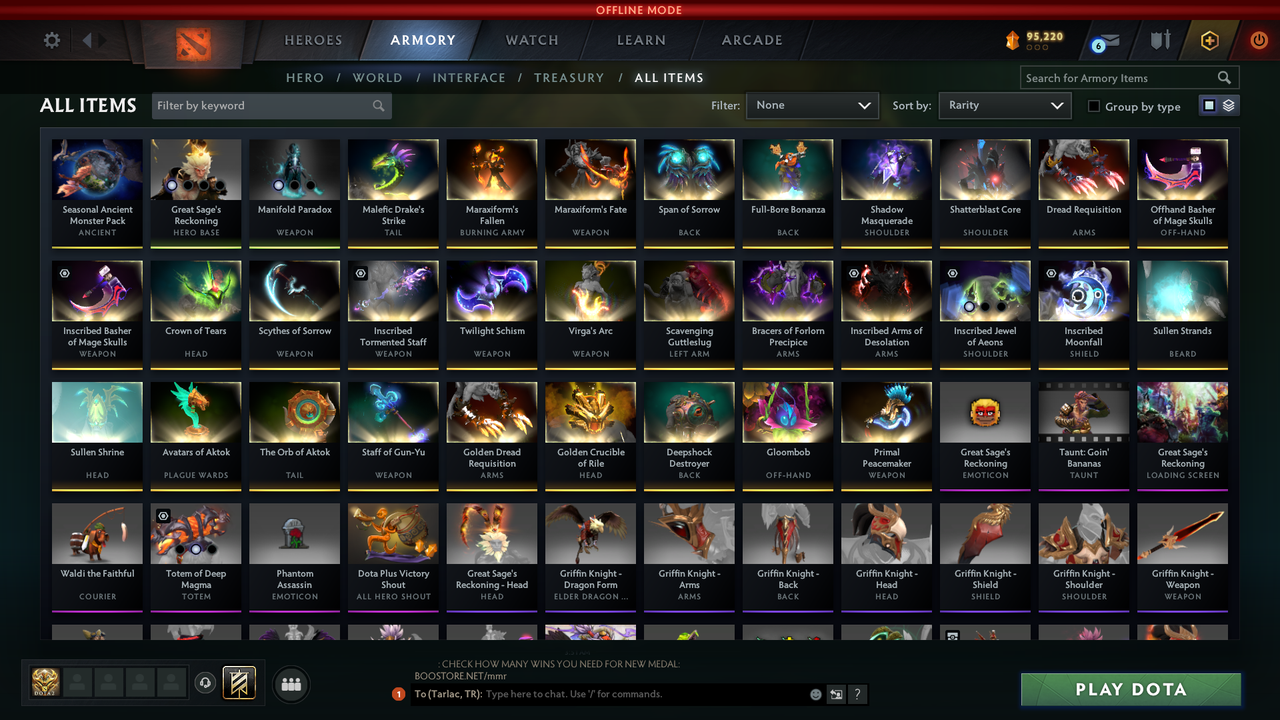 Legend II | MMR: 3304 - Behavior: 11992 - Communication: 11992