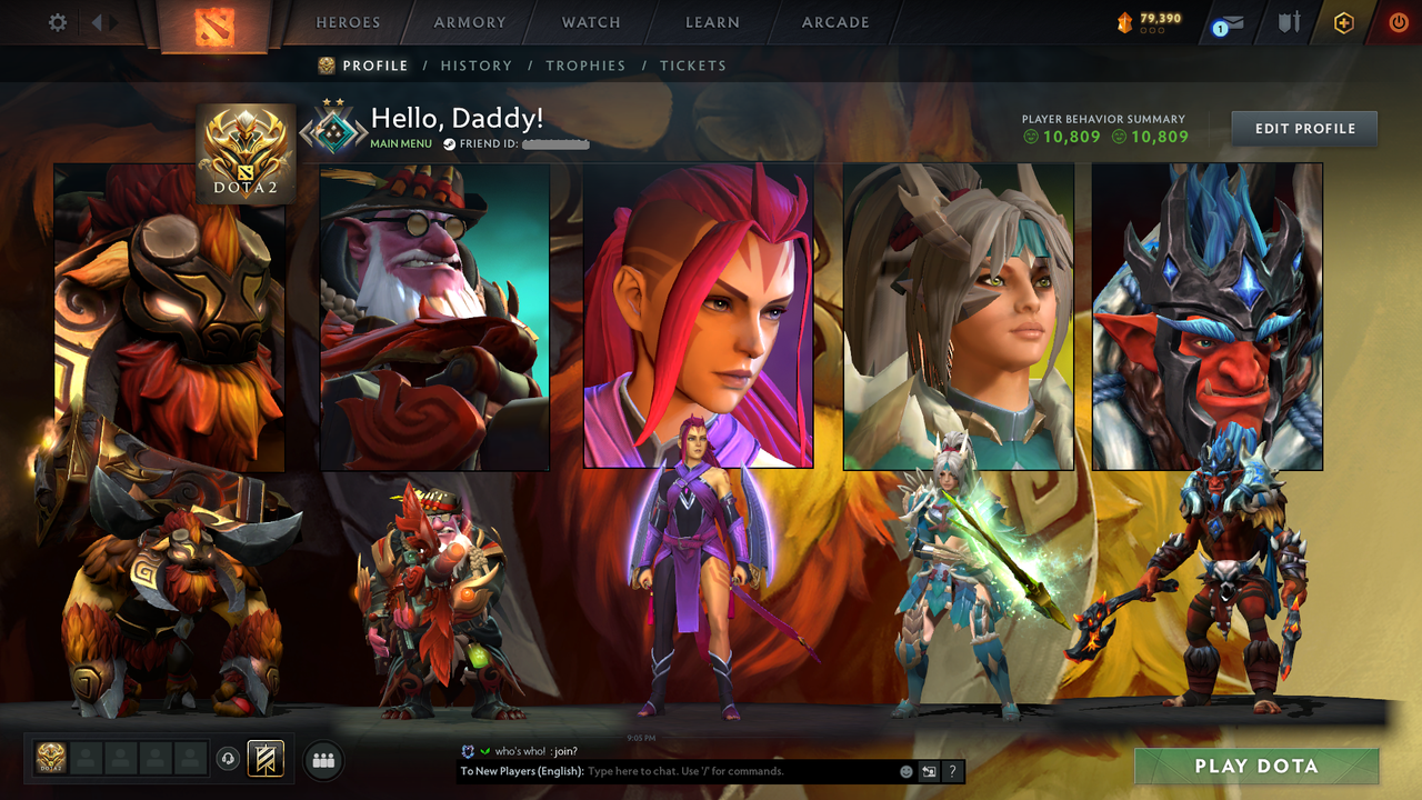 MMR: 1664 - Behavior: 10809