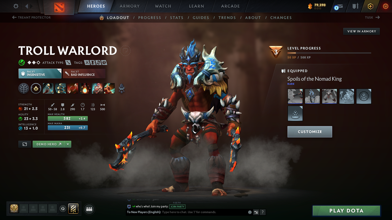 MMR: 1664 - Behavior: 10809
