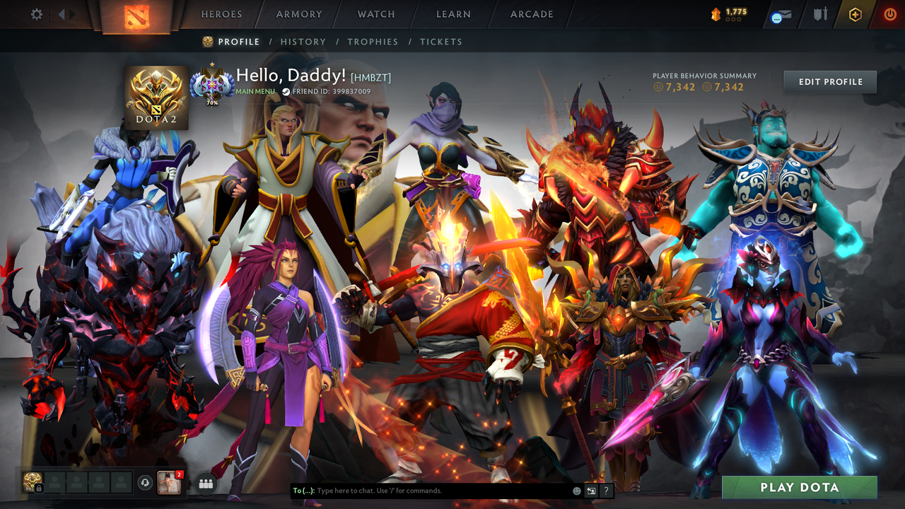 MMR: 3958 - Behavior: 7342