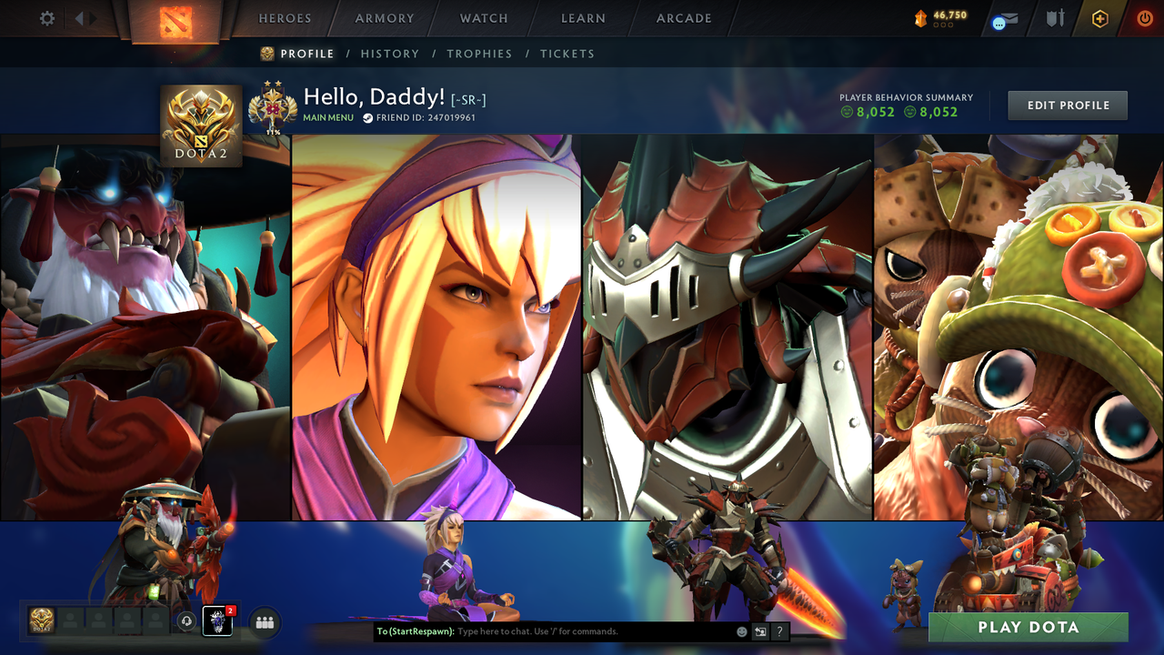 MMR: 3252 - Behavior: 8052