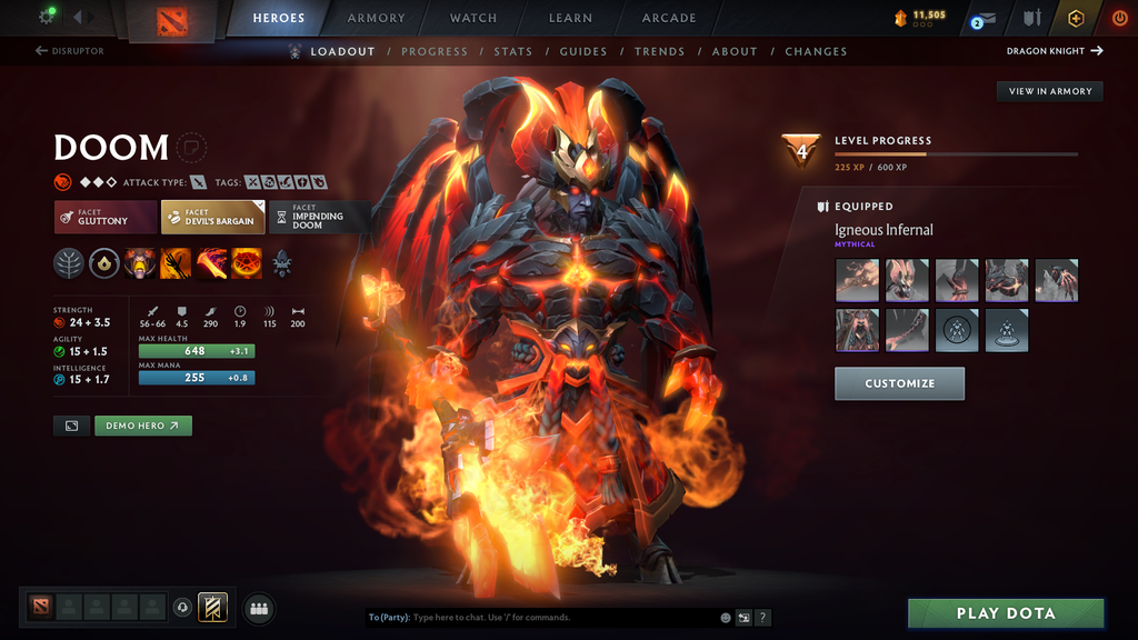 Immortal | MMR: 7671 - Behavior: 12000