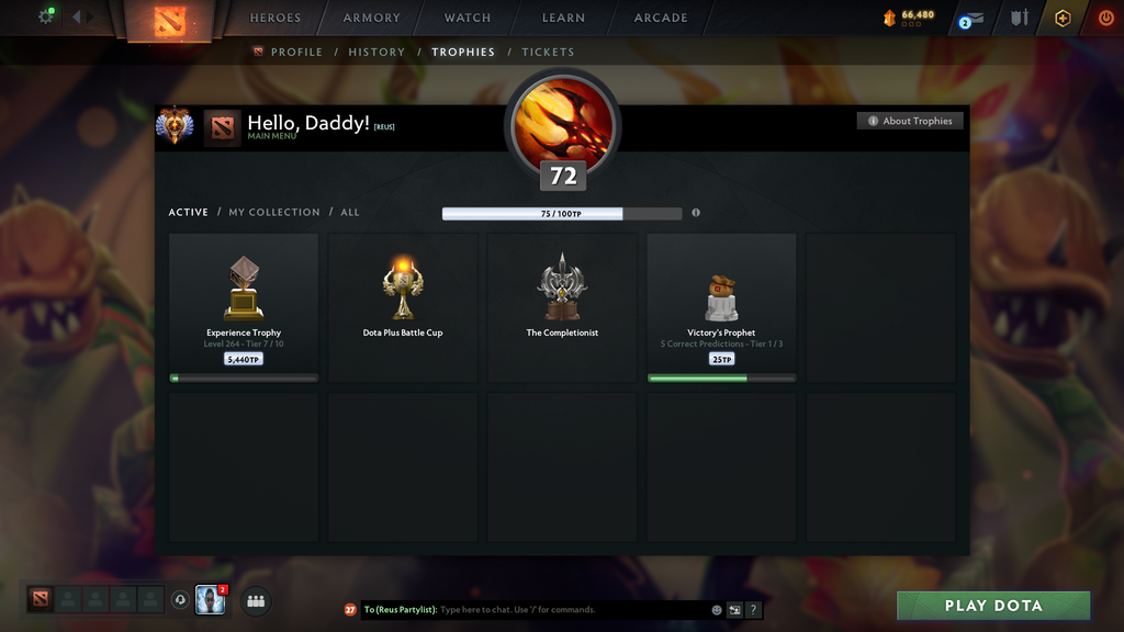 Immortal | MMR: 6191 - Behavior: 11589