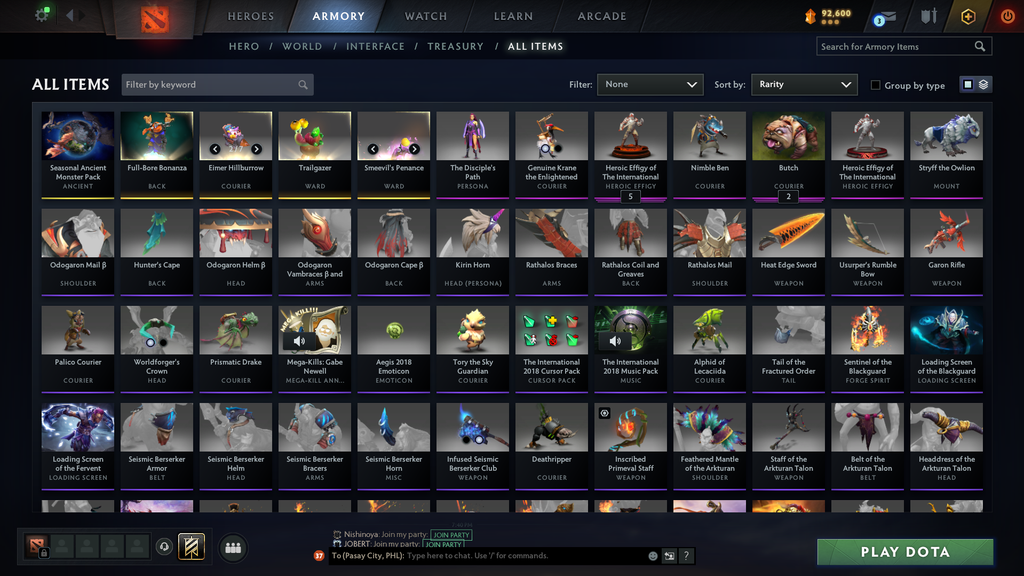 Ancient II | MMR: 3876 - Behavior: 7672