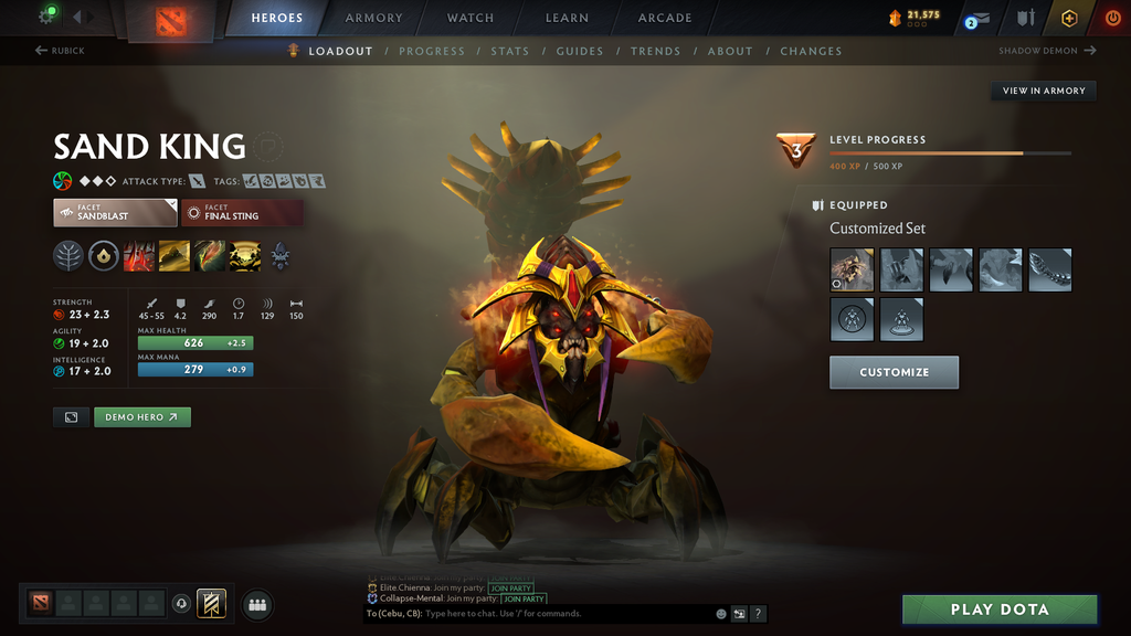 Crusader III | MMR: 1643 - Behavior: 10101