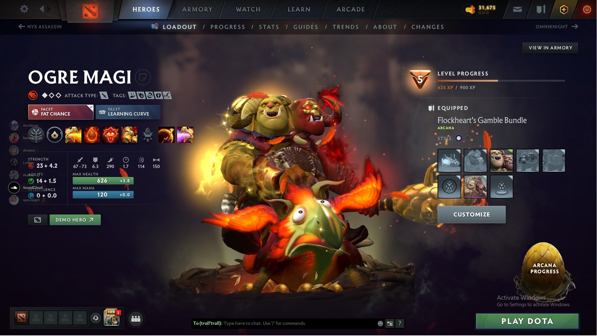 MMR: 2634 - Behavior: 10918