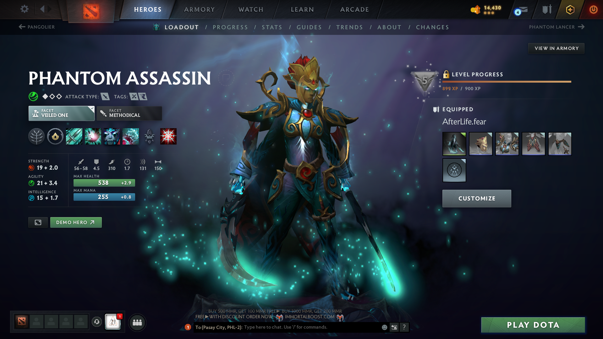 Archon I | MMR: 2364 - Behavior: 10232 - Communication: 10232