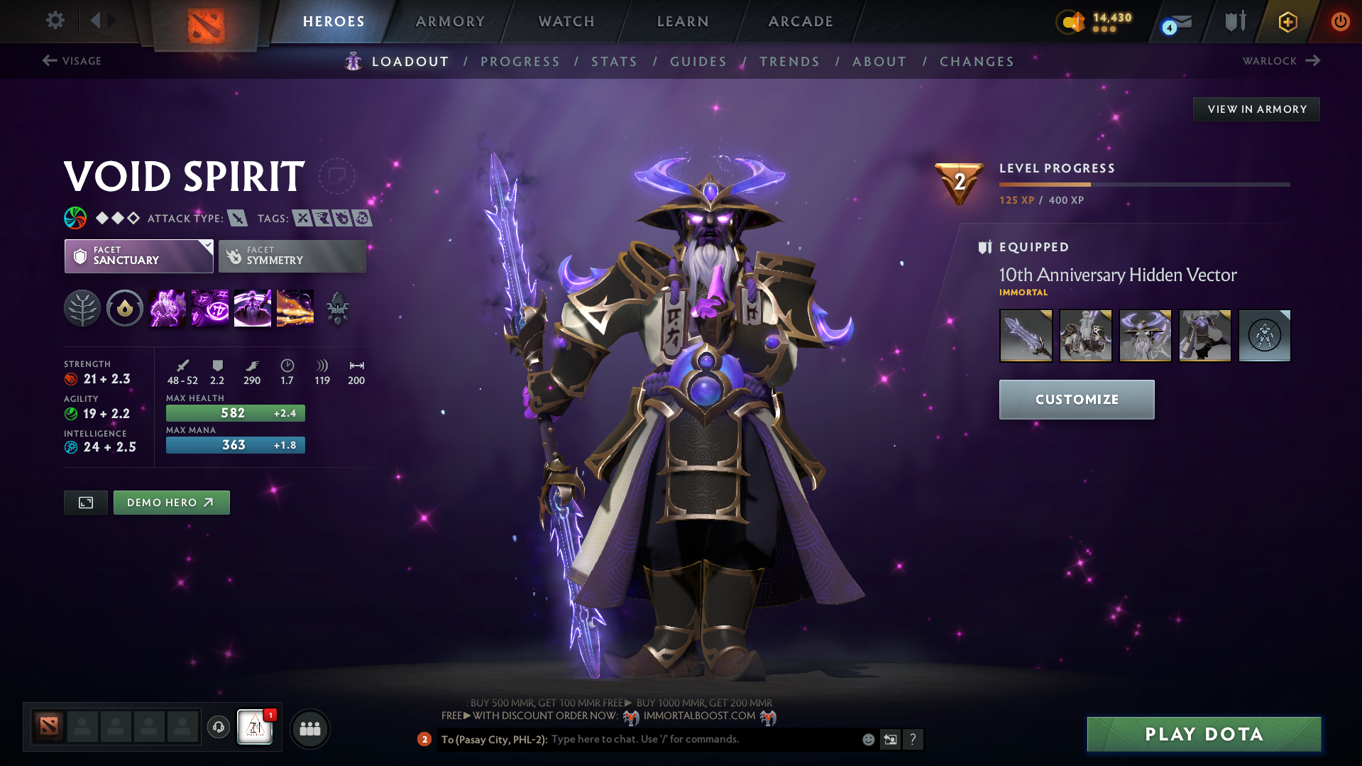 Archon I | MMR: 2364 - Behavior: 10232 - Communication: 10232