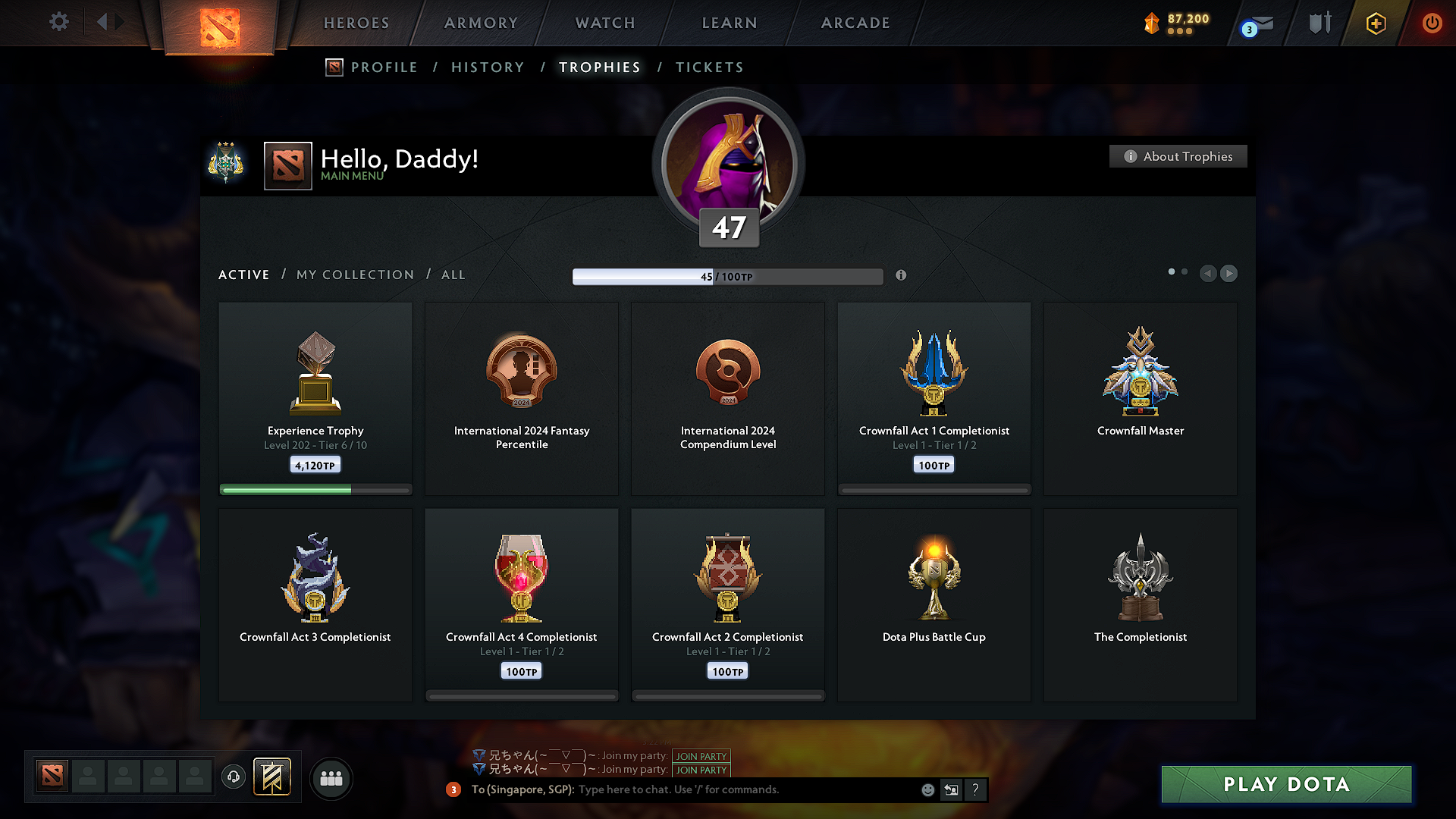 Archon III | MMR: 2573 - Behavior: 10192 - Communication: 10192