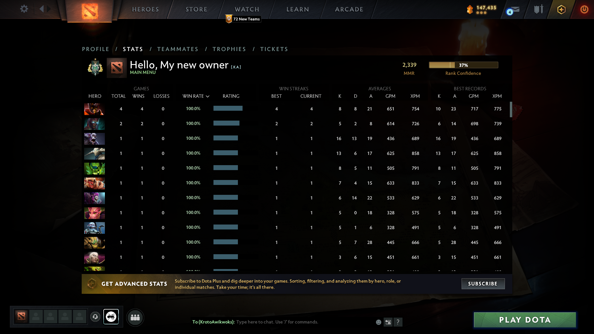 Archon I | MMR: 2339 - Behavior: 10000