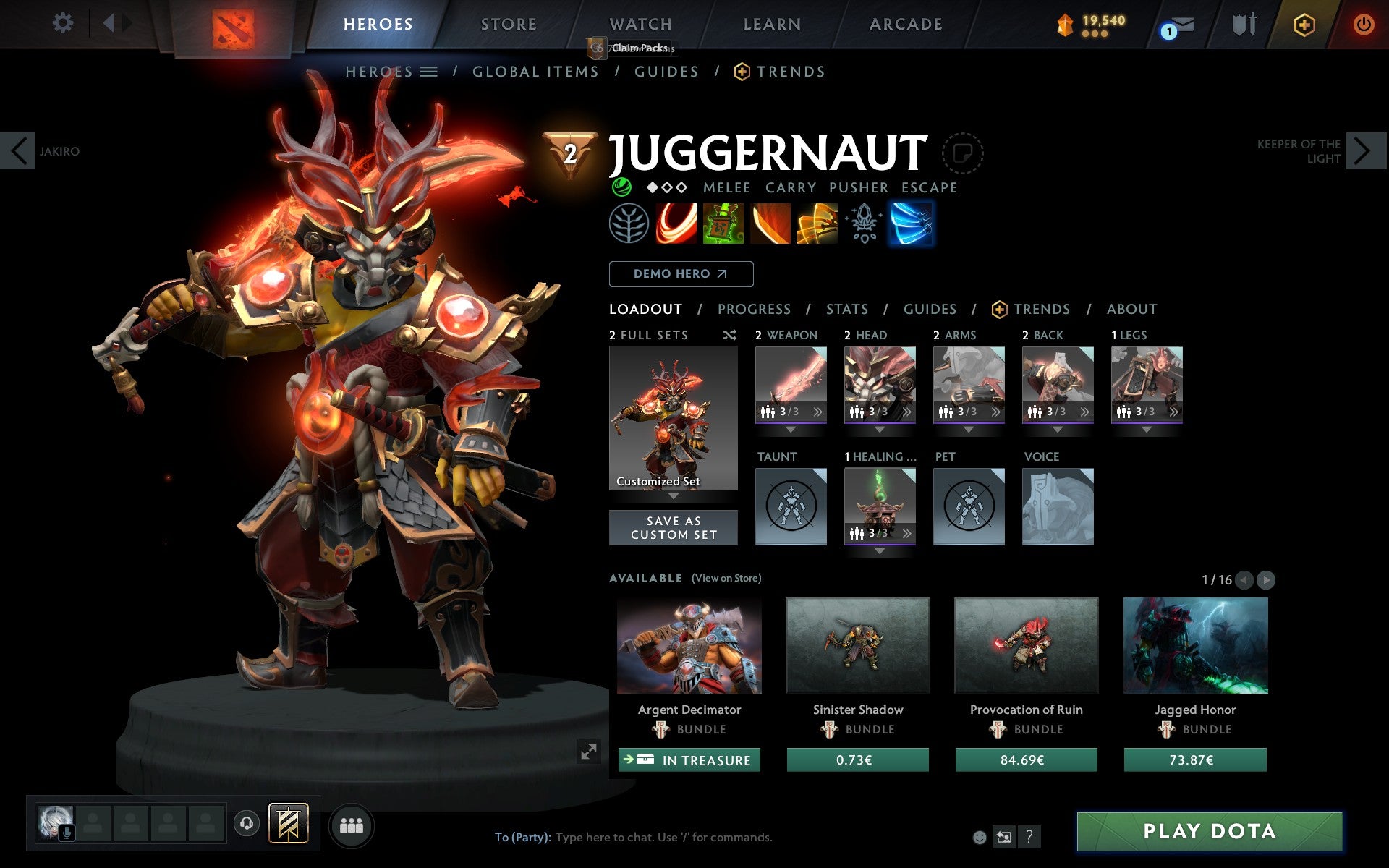 Immortal | MMR: 5942 - Behavior: 9505