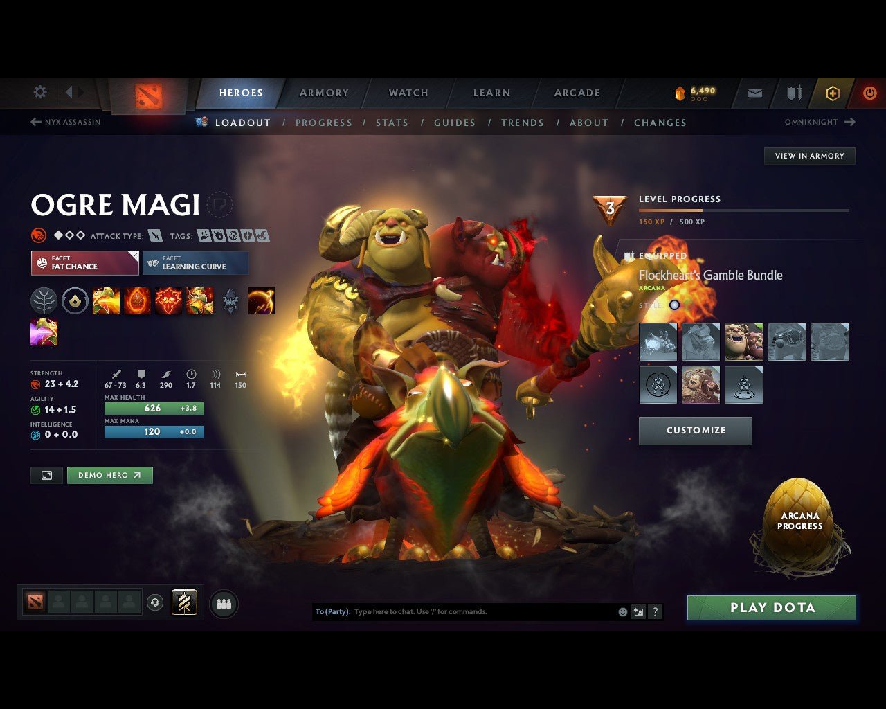 Legend II | MMR: 3221 - Behavior: 12000 - Communication: 12000