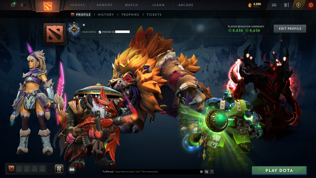 MMR: 663 - Behavior: 8656
