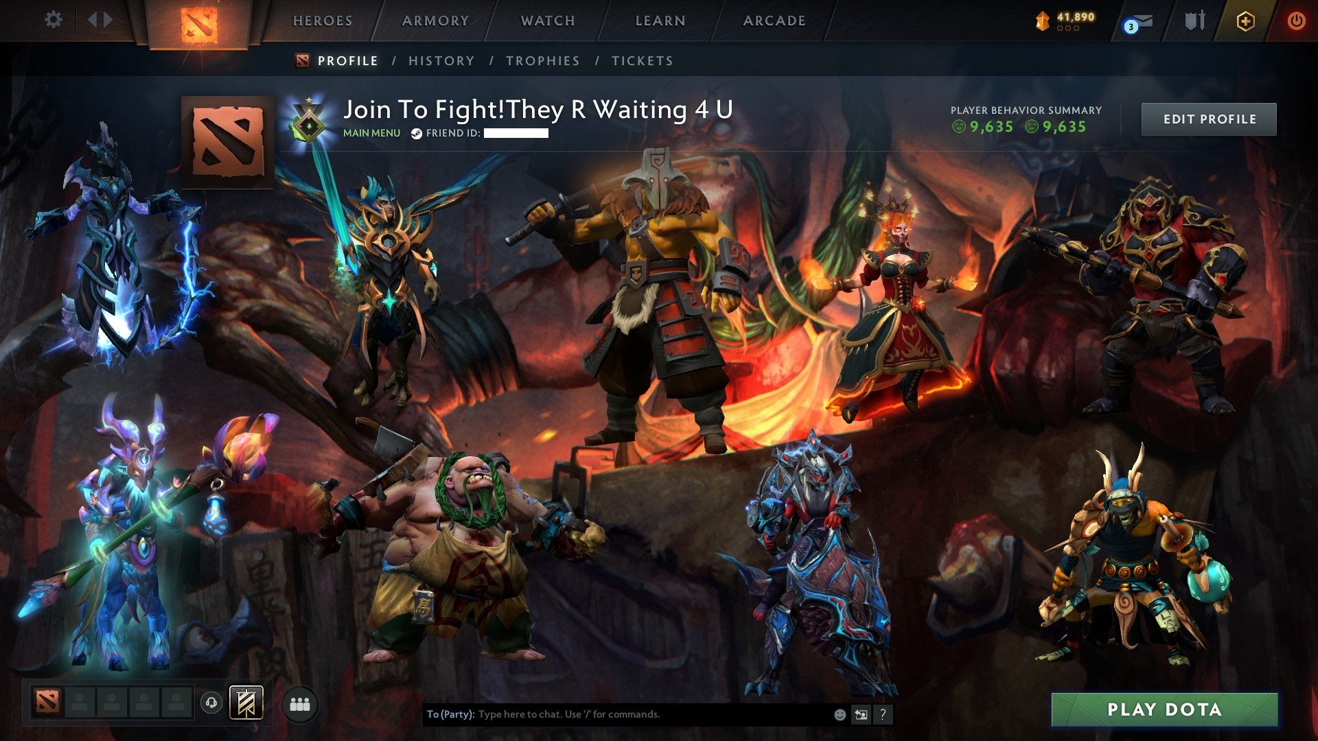 MMR: 1 - Behavior: 9635