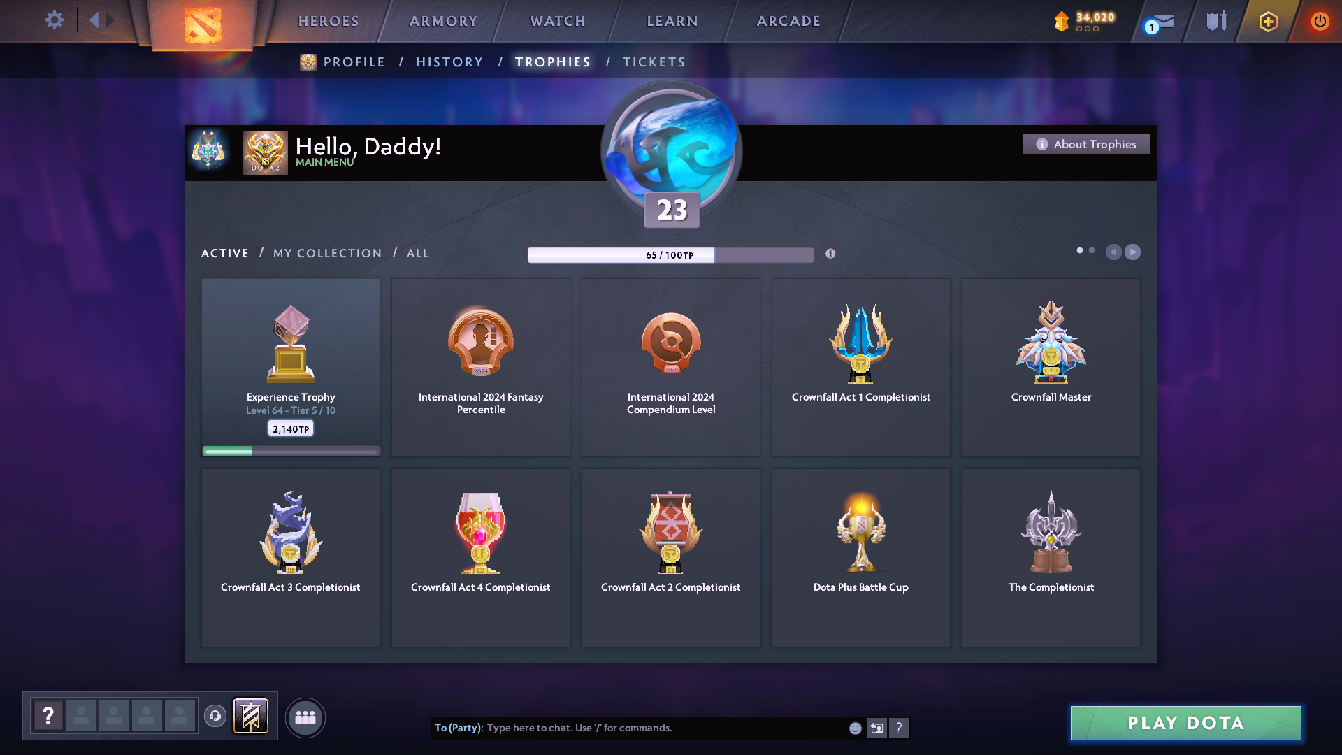 Archon II | MMR: 2483 - Behavior: 8681 - Communication: 8681