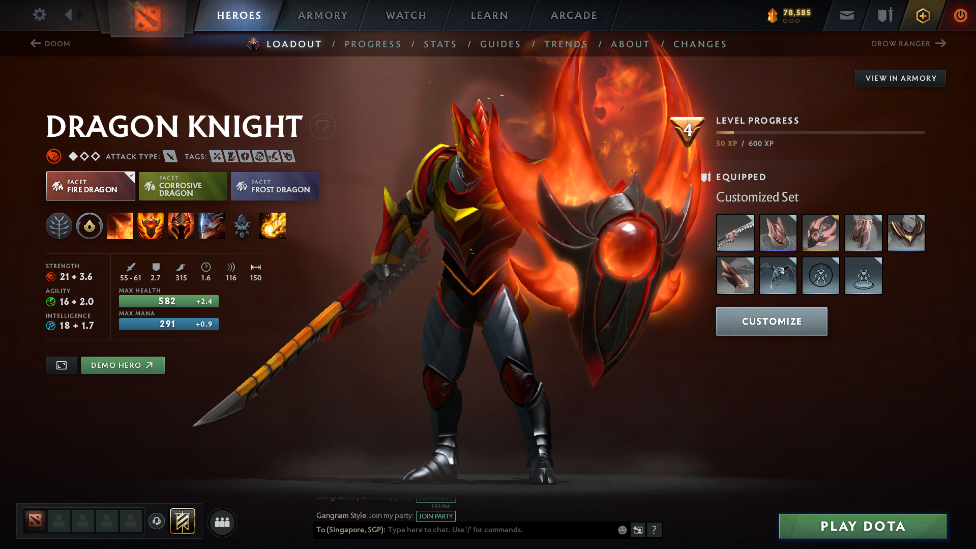 Legend III | MMR: 3412 - Behavior: 8969 - Communication: 8969