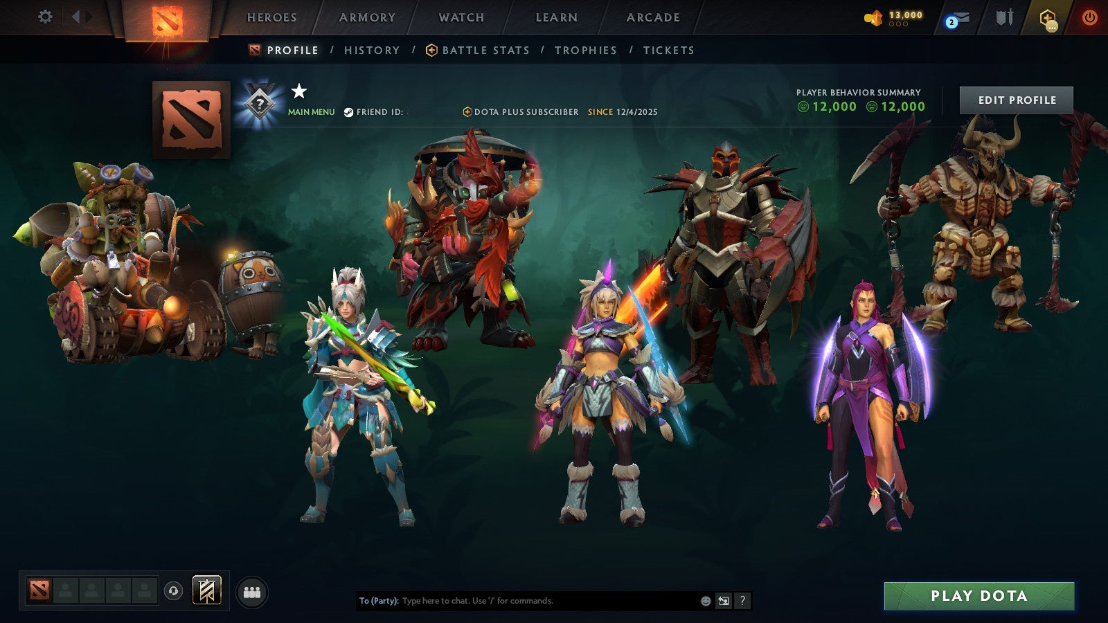 MMR: 783 - Behavior: 12000