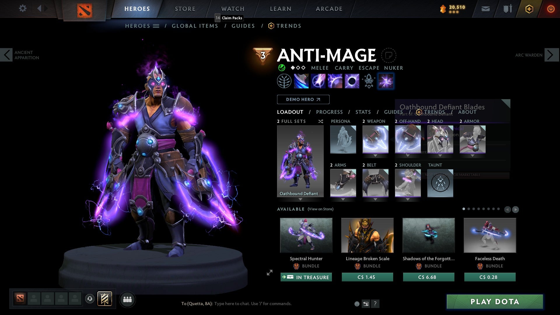 Immortel | MMR : 5640 - Comportement : 9630