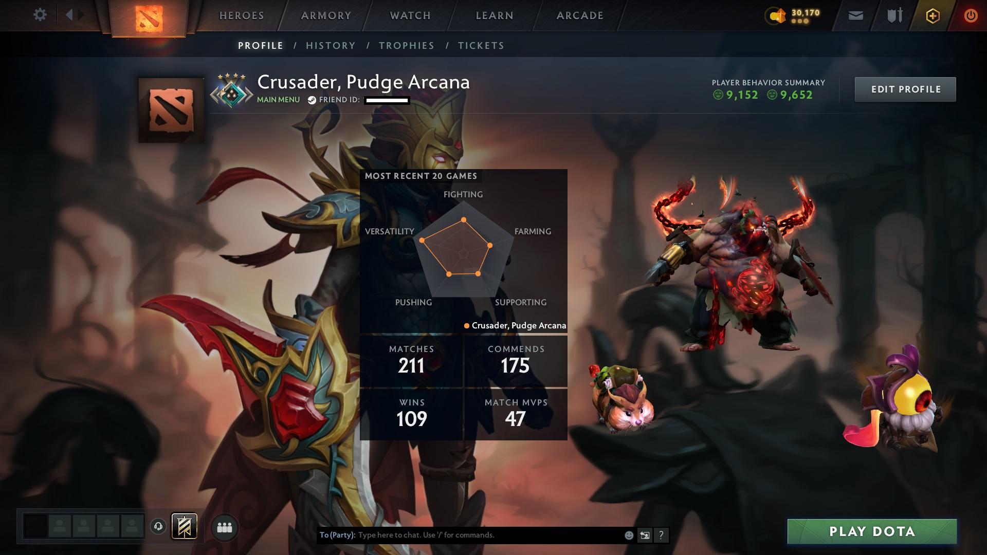 Crusader IV | MMR: 1943 - Behavior: 9652 - Communication: 9152