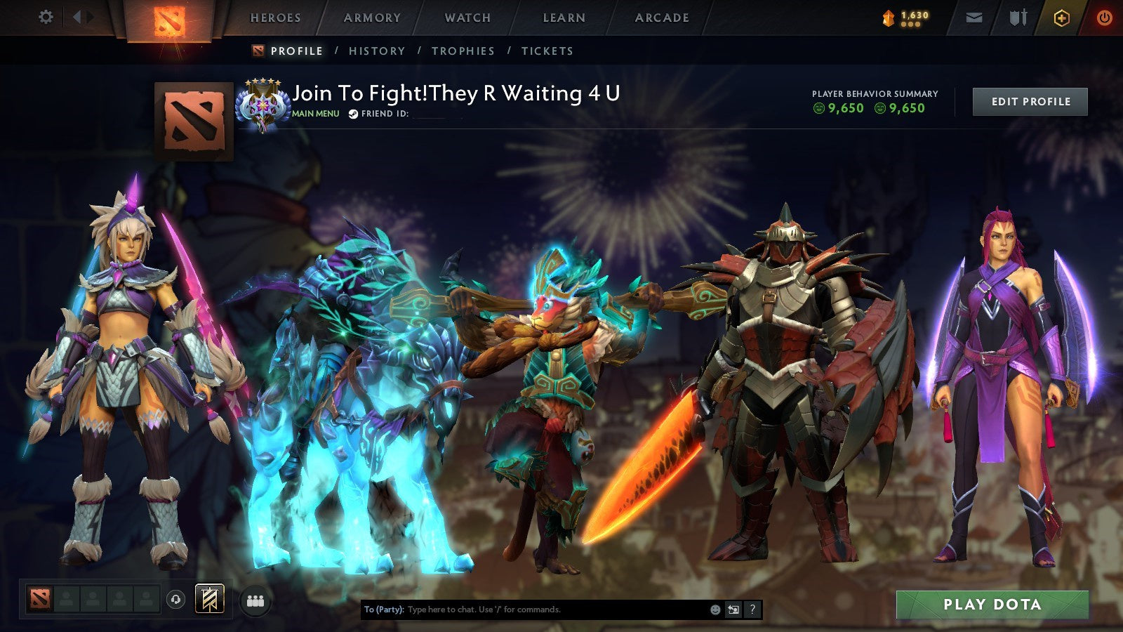 MMR: 4431 - Behavior: 9650