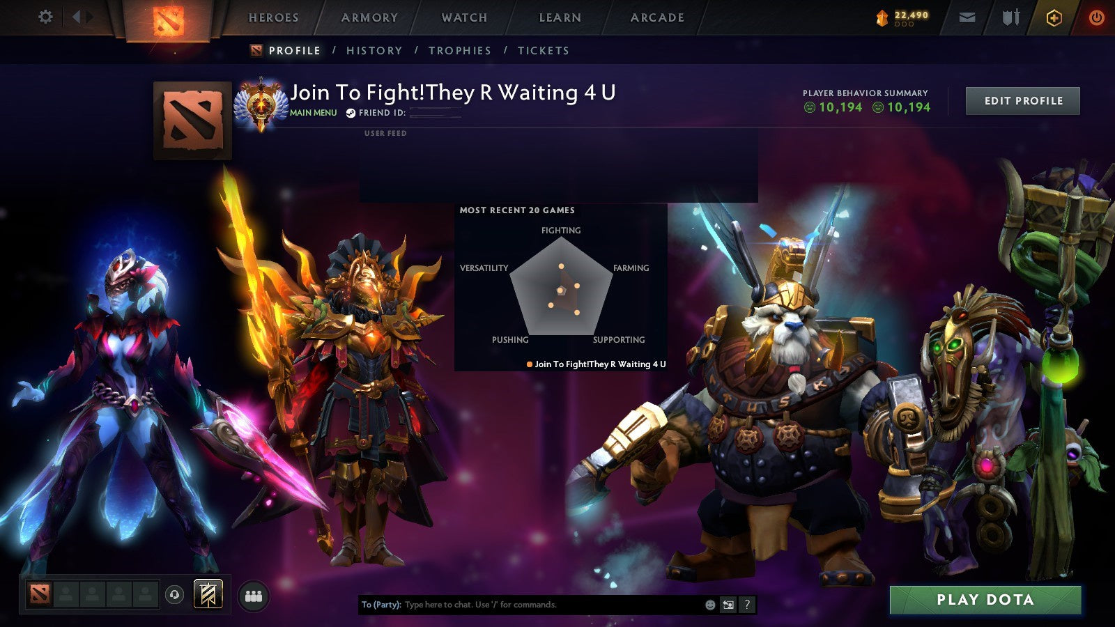 MMR: 7618 - Behavior: 10194