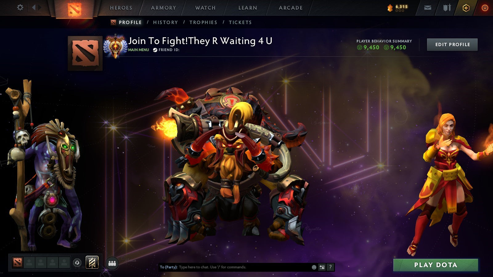 MMR: 7721 - Behavior: 9450