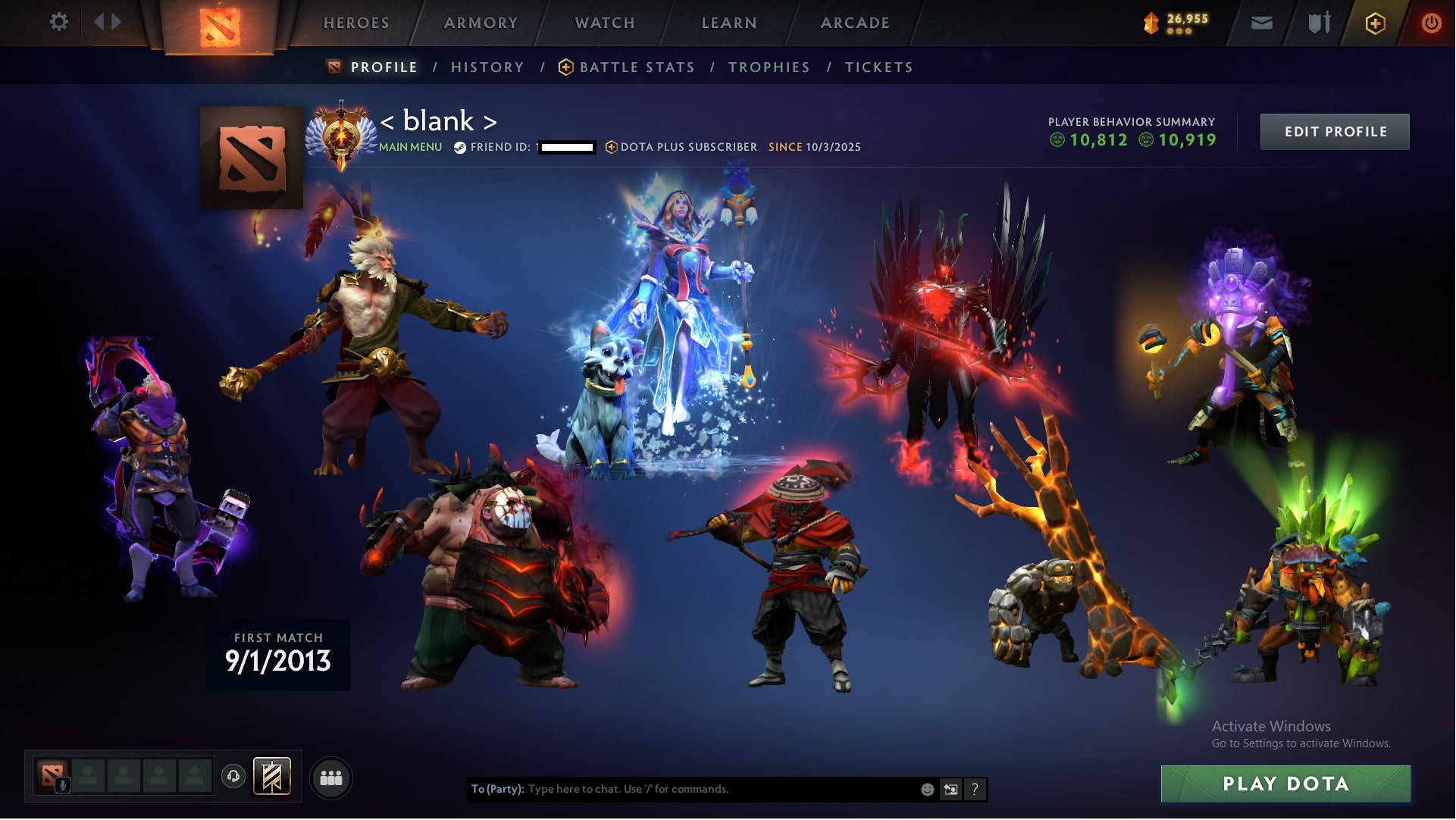 MMR: 5738 - Behavior: 10919