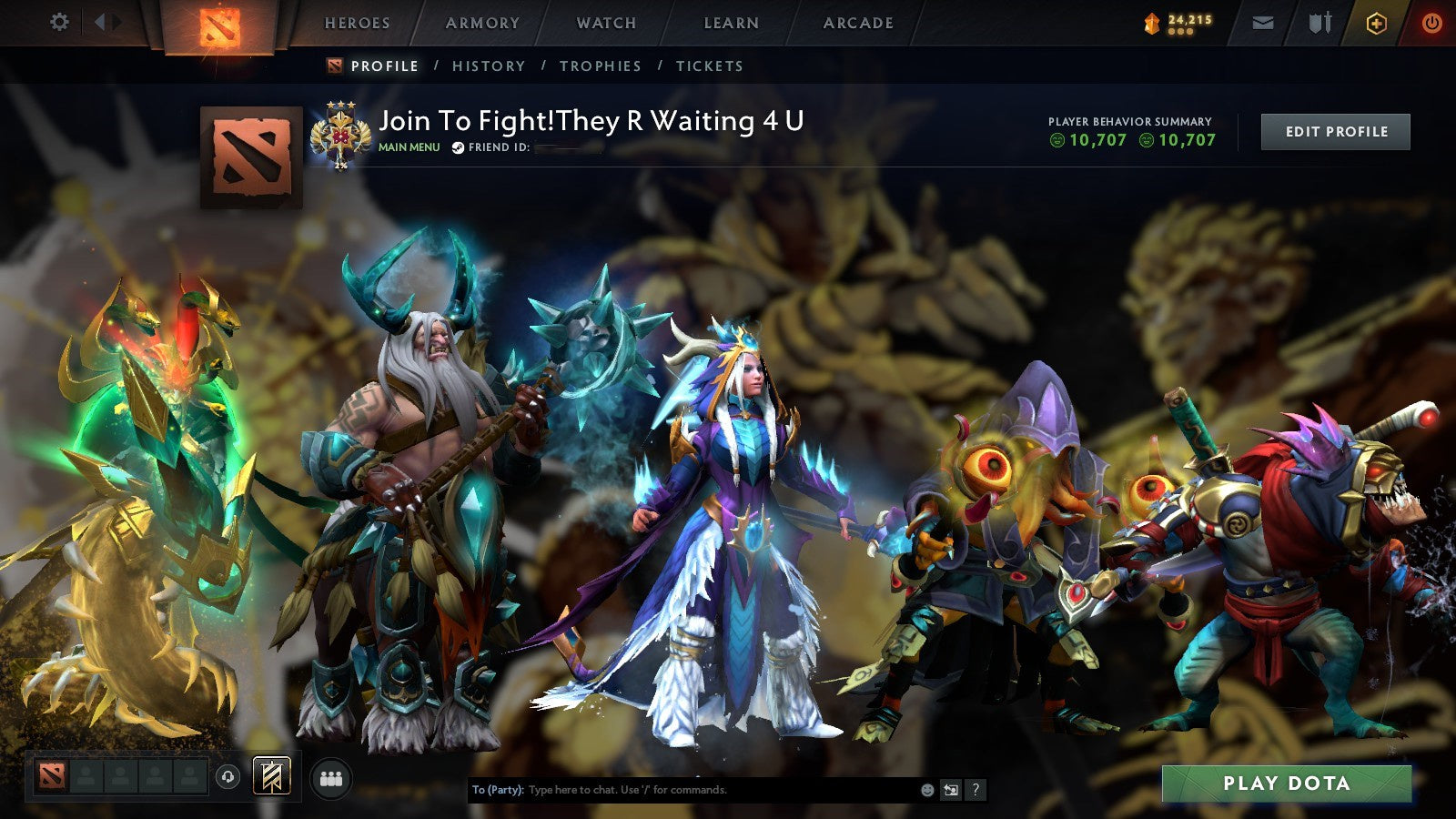 MMR: 3392 - Behavior: 10707