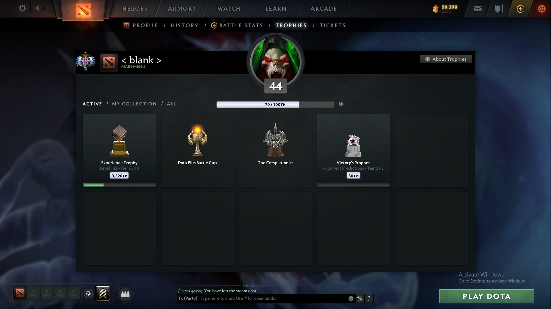 MMR: 3927 - Behavior: 12000