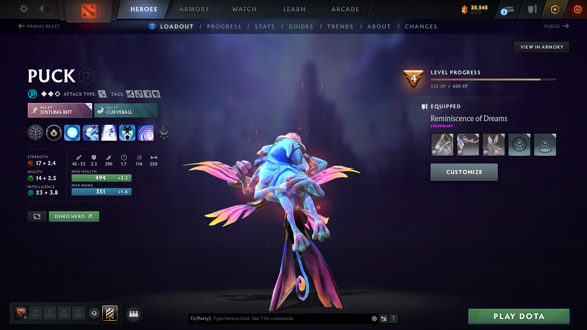 Legend IV | MMR: 3594 - Behavior: 7148 - Communication: 7148